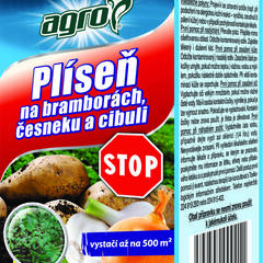 Fungicid se systémovým účinkem proti plísni na bramborách, česneku a cibuli - Plíseň na bramborách, česneku a cibuli STOP 20 ml